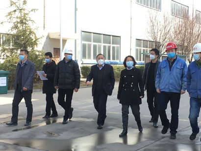 【陕重有限】市国资委巡视员许一双一行检查、、、指导陕重公司疫情防控事情